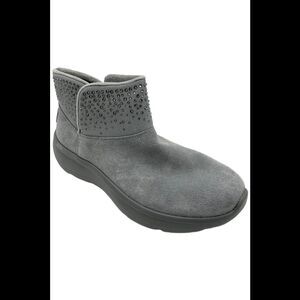 Skechers Women's On-the-GO Suede Ankle Boots Encore Grey - Medium
